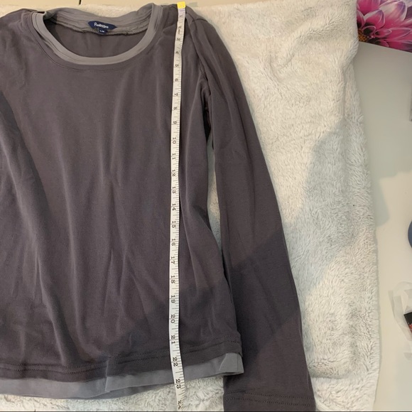 Long Sleeve Cotton T with Fooler collar, cuffs and hem - Picture 6 of 8